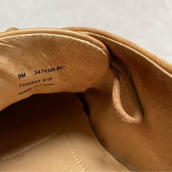 Frye Leather Lace Up Oxfords Size 9M - Picture 11 of 13